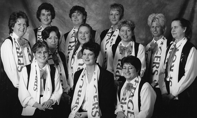 Dames C.V. de Spruwwejagers 1997