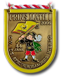 Onderscheiding Prins Math d'n Urste