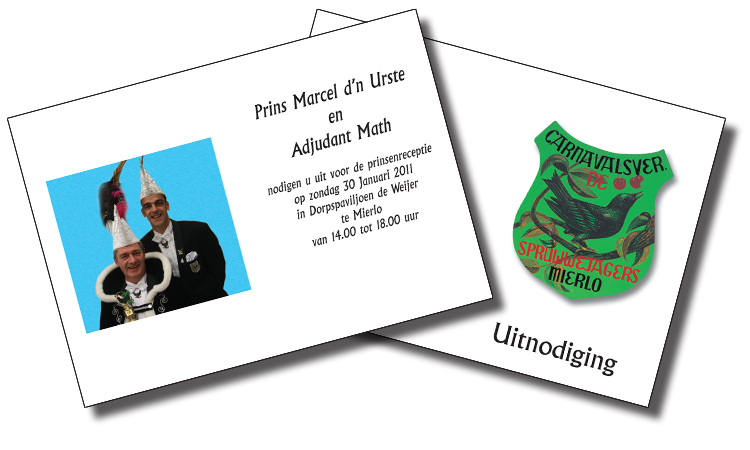 Uitnodiging Prins Marcel d'n Urste